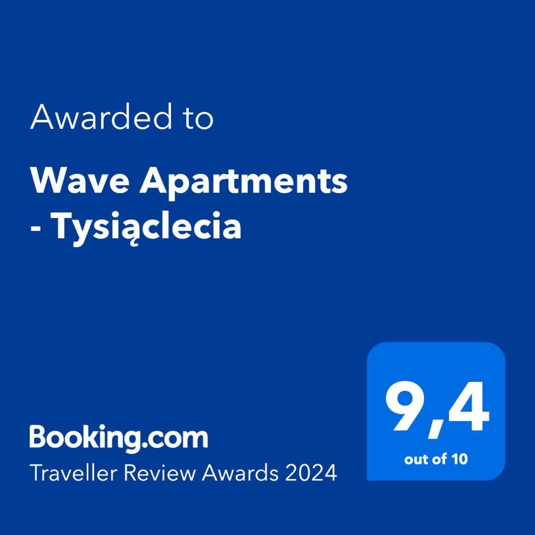 Wave Apartments - Tysiaclecia Gdaňsk Exteriér fotografie